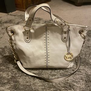 White Michael Kors Purse